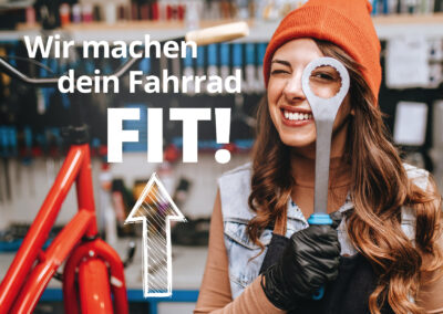 Wir machen dein Fahrrad fit!