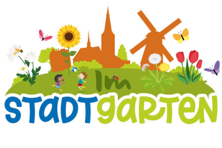 Illustration Kita Im Stadtgarten