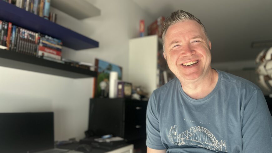 Daniel Schuster lebt in einem Appartement in der Wagnerstraße in Kleve, einem inklusiven Wohnprojekt der Lebenshilfe.