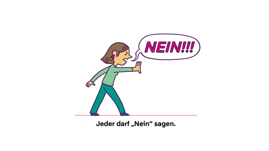 Jeder darf Nein sagen.