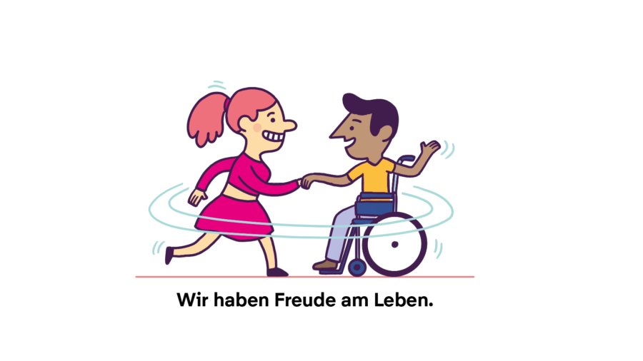 Wir haben Freude am Leben.