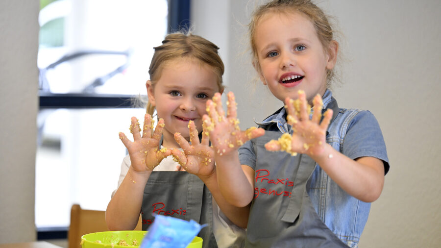 Projekt Essentdecker in der Kita Lebensgarten in Uedem.